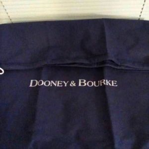 💙XL Dooney&Bourke dark blue drawstring dust bag 🍬🍭